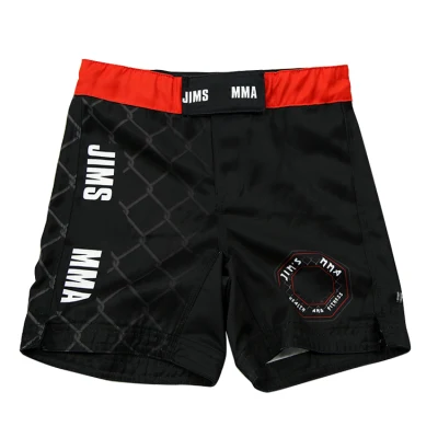 Calças esportivas de treinamento masculino personalizadas OEM por atacado Shorts de qualidade tailandesa Calças de engrenagem MMA